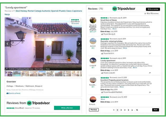 Vakantiehuis 1 Bed Traditional Holiday Oasis Capistrano Spain *